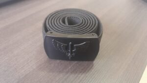 Cinto Preto Elástico com Fivela – Força Aérea – V1