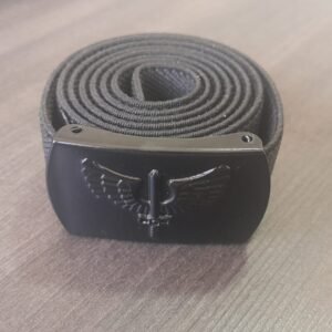 cinto preto elástico com fivela força aérea v1
