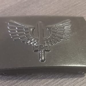 fivela preta força aérea dupla garra 10º uniforme fab